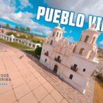 iglesia de Pueblo Viejo FPV drone sonora